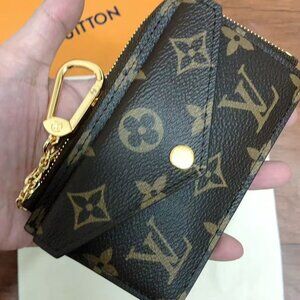Louis Vuitton card holder recto verso walletMonogram canvas